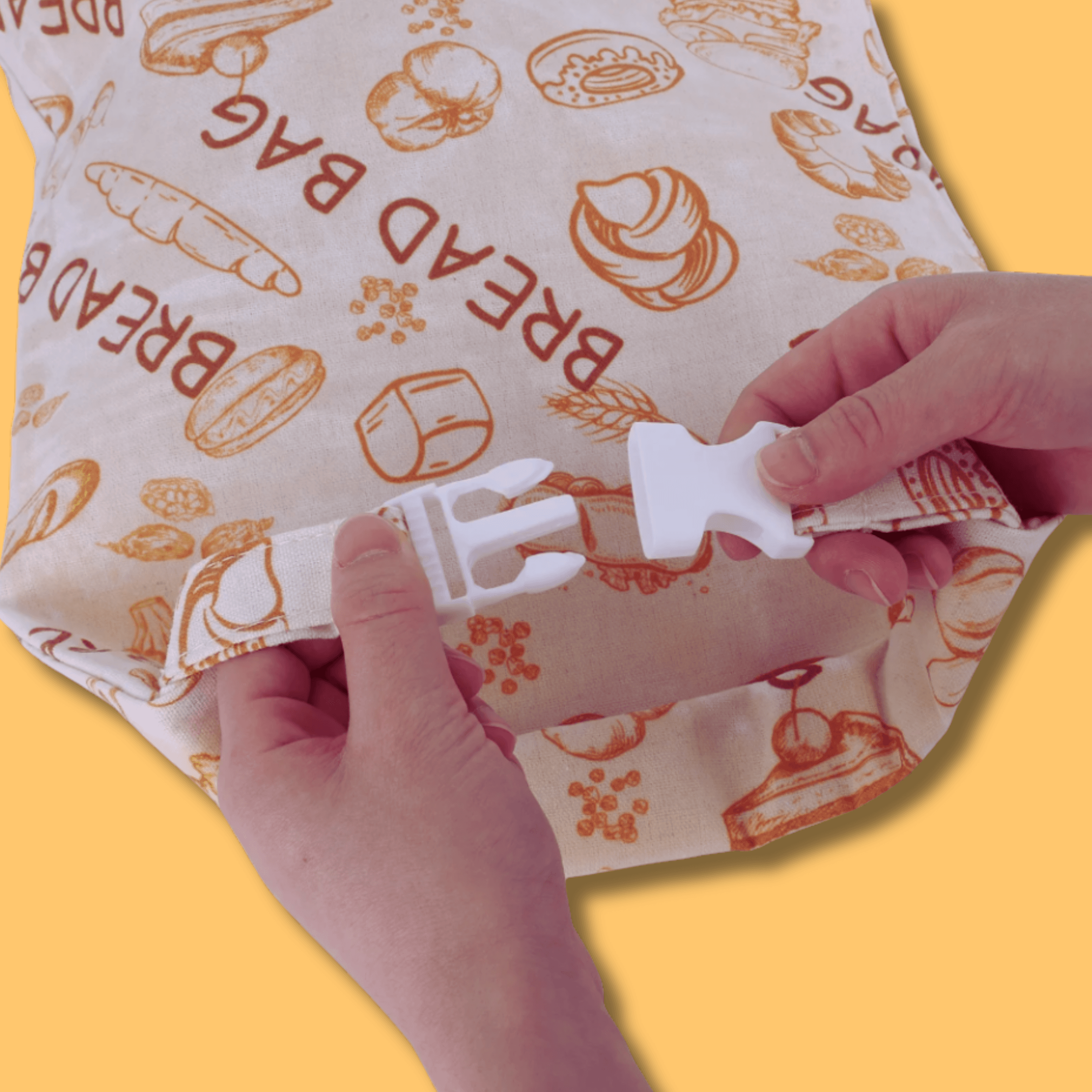 CHLEBOX - Worek na Pieczywo z powłoką z Wosku Pszczelego